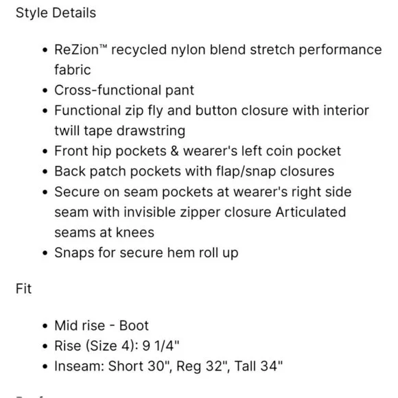 Prana Halle Straight Pants Plus II in Sage Camo - Picture 5 of 11